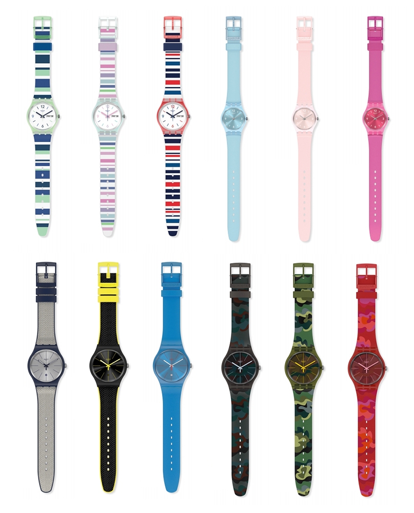 스와치(SWATCH), 4월 에센셜(Essentials) 컬렉션 제품 런칭