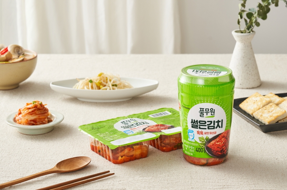 풀무원, 1~2인 가구 트렌드 맞춤형 ‘톡톡 썰은김치’ 2종 출시