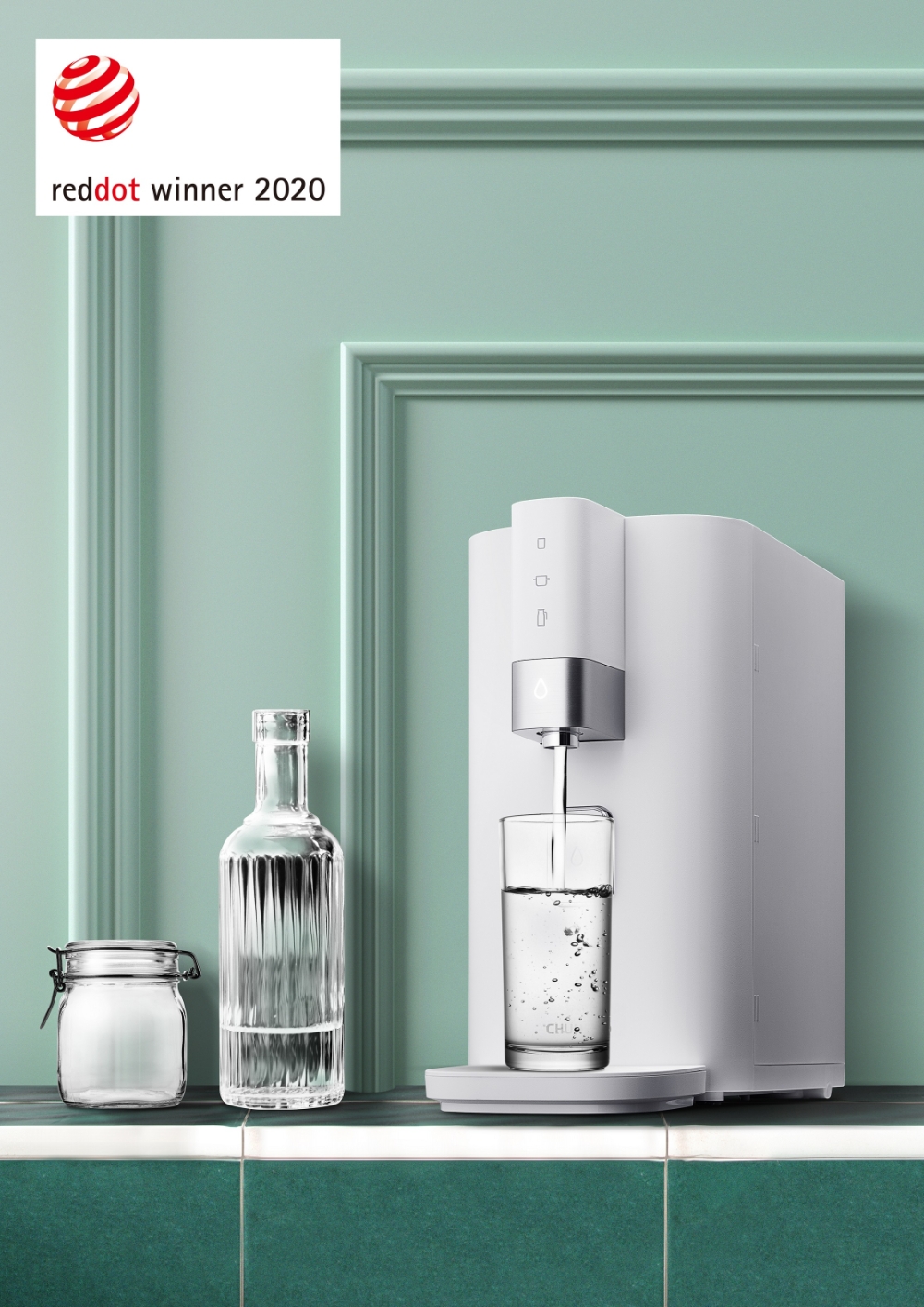 청호나이스, '이과수 정수기 타이디' 레드닷 디자인 어워드 본상 수상