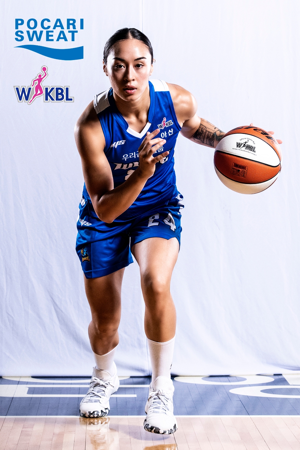 동아오츠카, 김소니아선수 'WKBL 포카리스웨트 MIP(기량발전상)' 시상