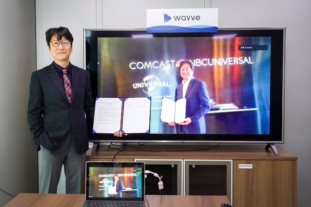 웨이브(WAVVE), NBC유니버설 손잡고 한류 ‘빅 웨이브’ 일으킨다