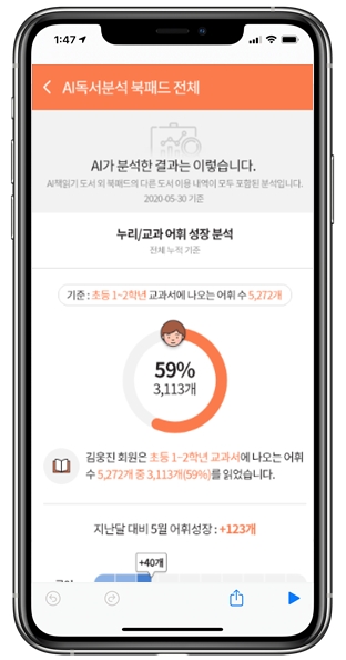 웅진씽크빅, AI책읽기 출시