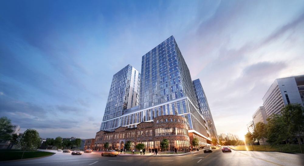 현대 테라타워 영통 투시도.(사진=현대엔지니어링)