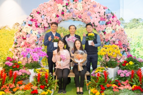 서부발전 김병숙 사장, 플라워 버킷 챌린지 동참
