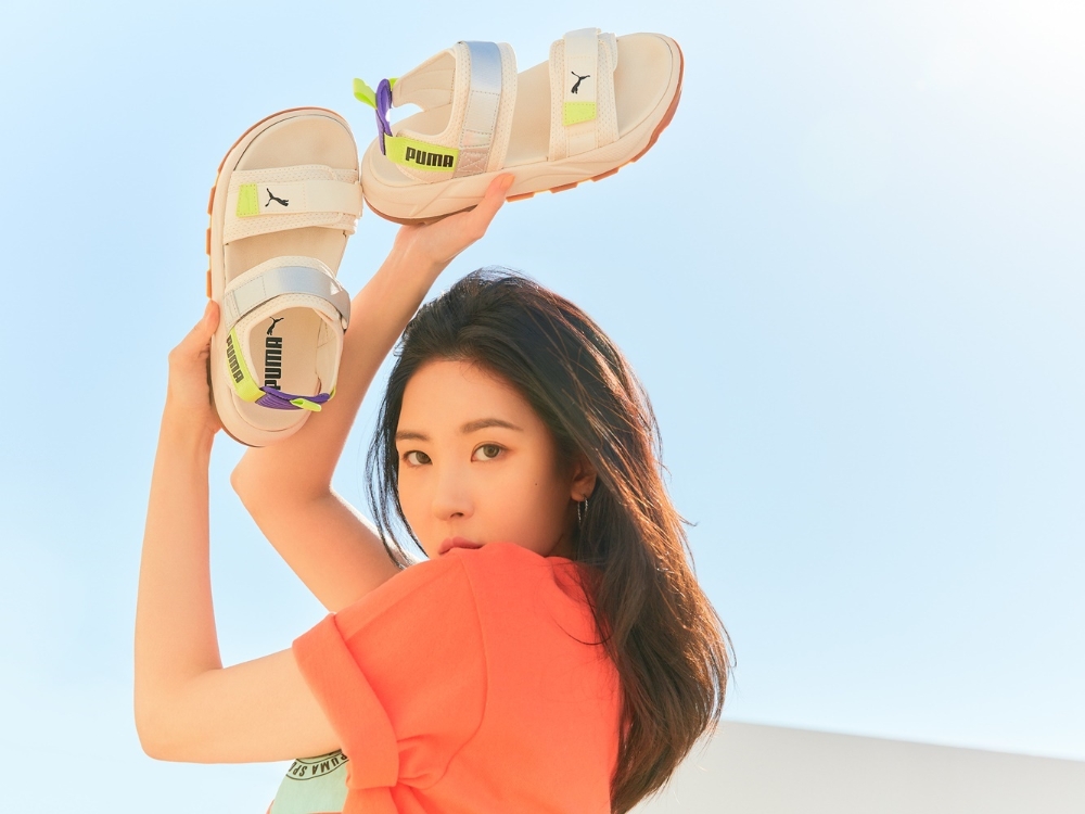 푸마, 선미와 함께한 여름 샌들 화보 & 필름 공개