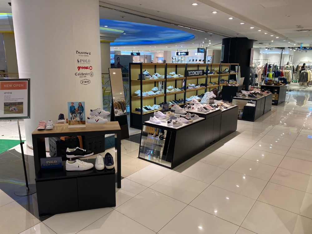 슈즈 편집샵 와이컨셉, 스타필드 코엑스·롯데 잠실점 오픈