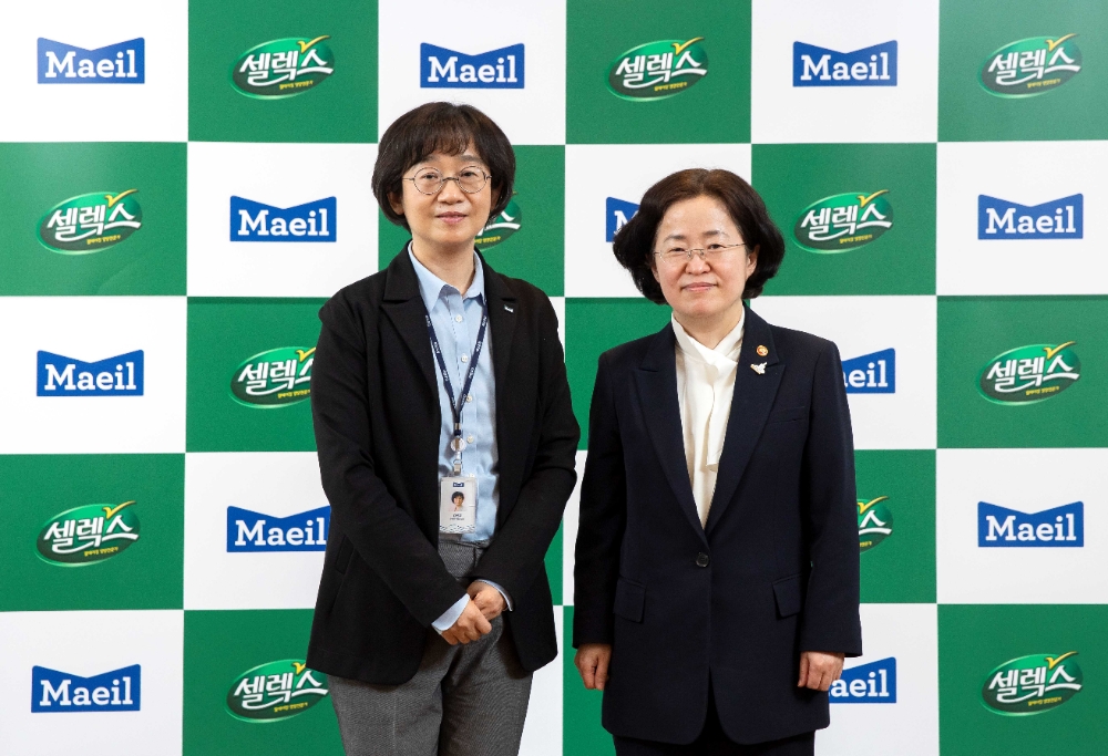 공정거래위원회 조성욱 위원장 매일유업 방문 및 격려