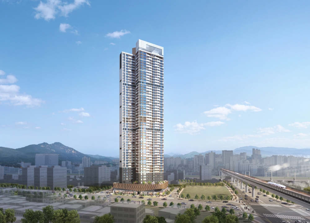 힐스테이트 의정부역 투시도.(사진=현대건설)