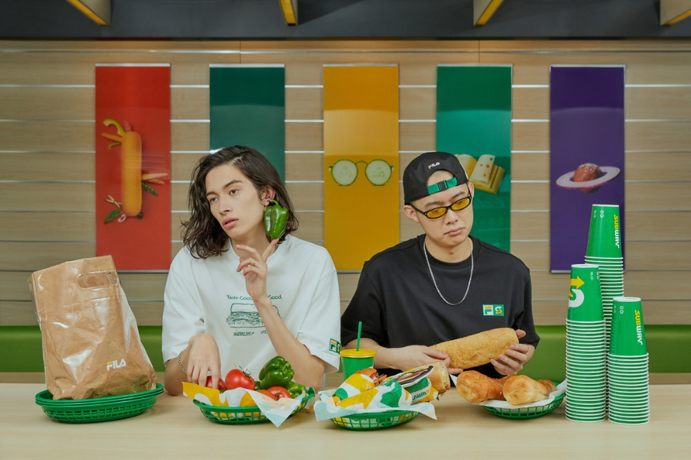 ‘휠라 X써브웨이 콜라보 컬렉션’ 론칭