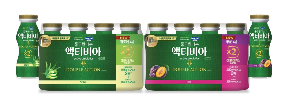 풀무원다논, 액티비아 더블액션 출시