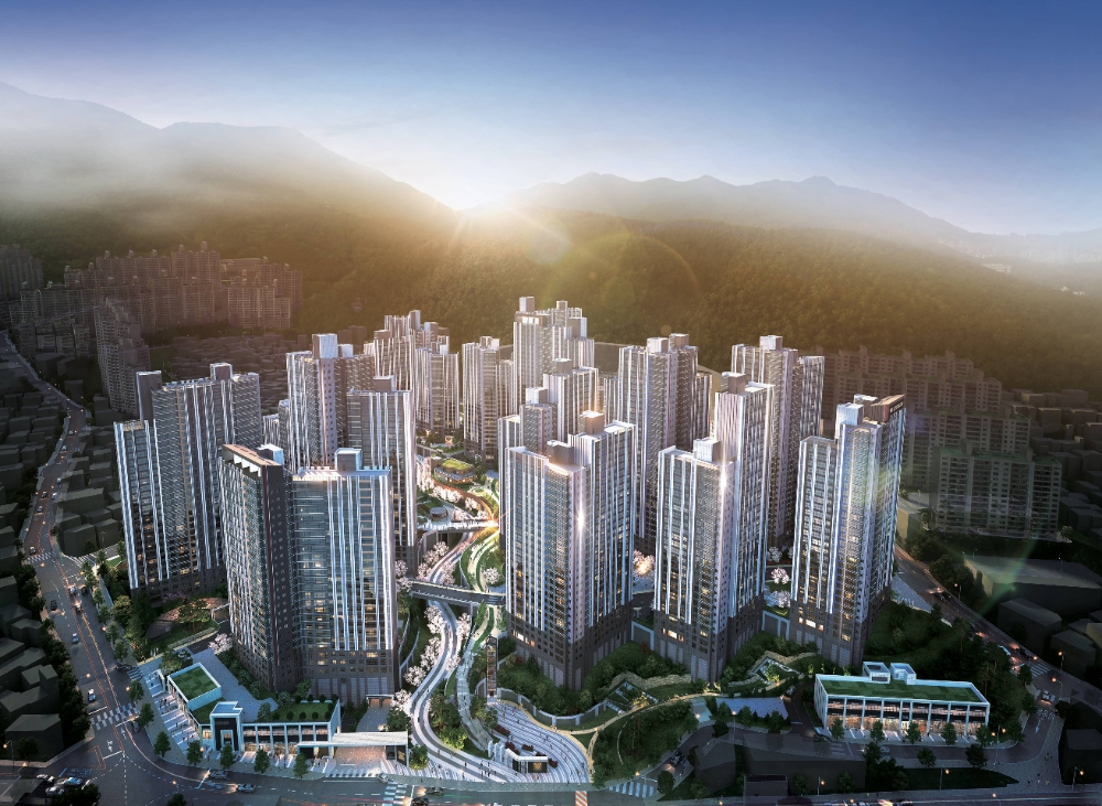 롯데건설, 부암1구역 재개발 ‘백양산 롯데캐슬 골드센트럴’ 6월 분양