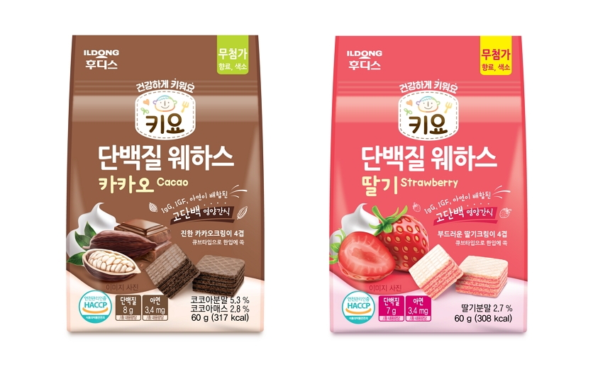 일동후디스, ‘키요’ 어린이 고단백 웨하스 출시