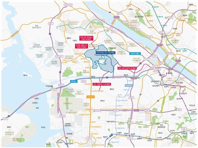 검단신도시 위치도.(사진=LH)