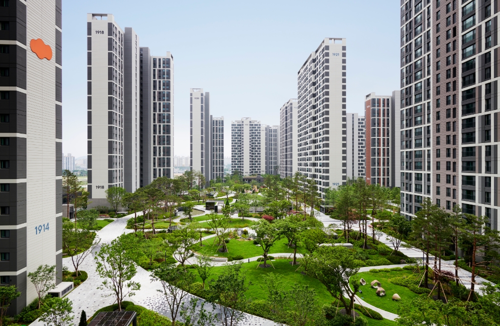 e편한세상 옥정 메트로포레 전경.(사진=대림산업)