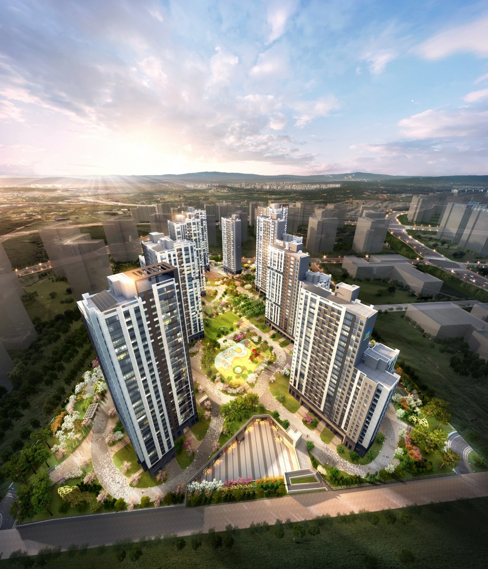 양주 옥정신도시 한신더휴 조감도.(사진=한신공영)