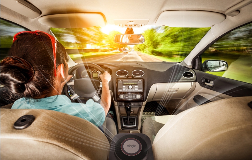 차량용공기청정기 에어글 AG25, 스마트한 초여름 차량실내 관리법