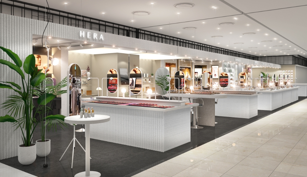 롯데百X아모레퍼시픽, 체험형 뷰티 매장 ‘아모레스토어’ 오픈