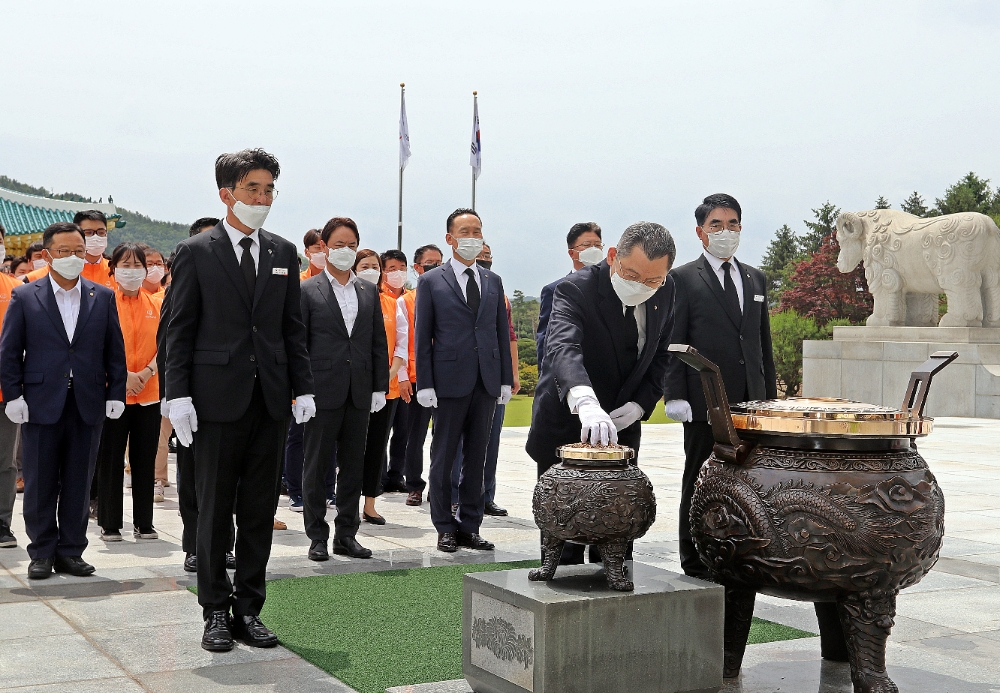 한화, 국립대전현충원 봉사활동 진행
