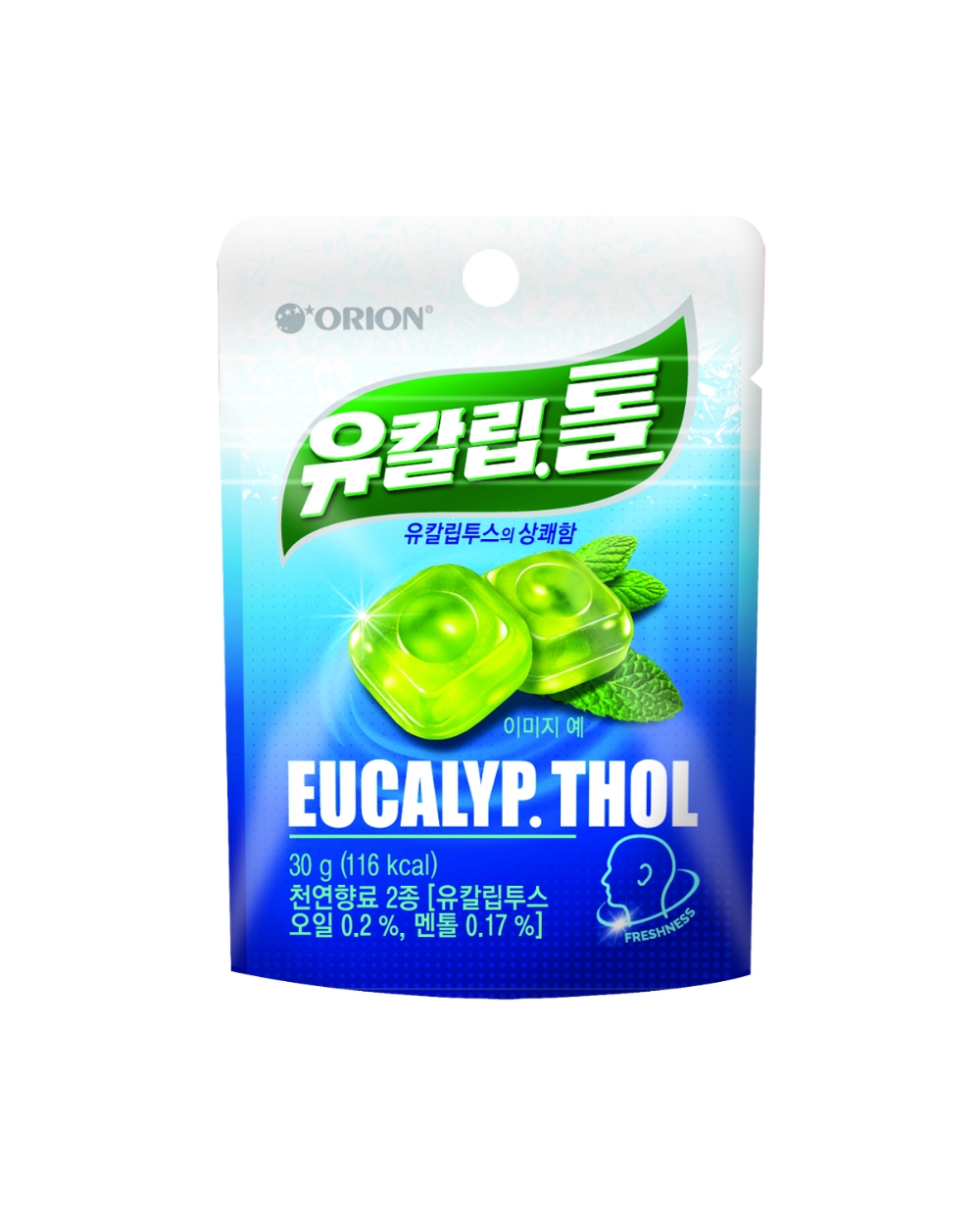 오리온 ‘유칼립.톨’ 캔디 출시