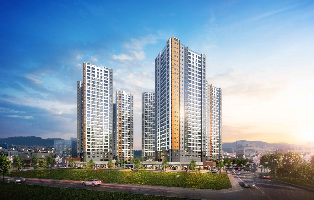 인천부평 우미린 투시도.(사진=우미건설)