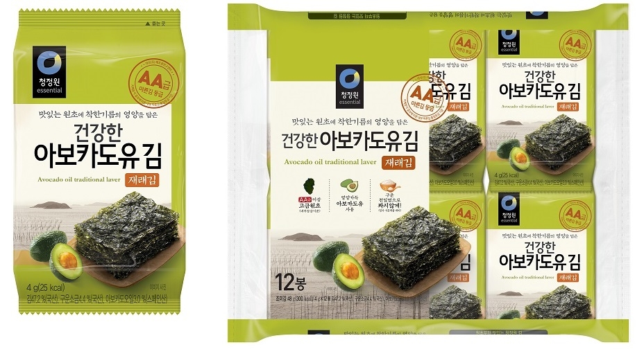 대상㈜ 청정원 ‘건강한 아보카도유 재래김’ 출시