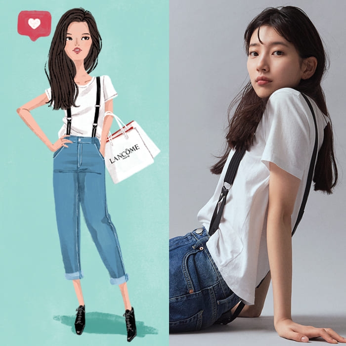 랑콤, 'OBSESSION WITH SUZY' 뷰티 북 메이크업 레시피와 일러스트 공개