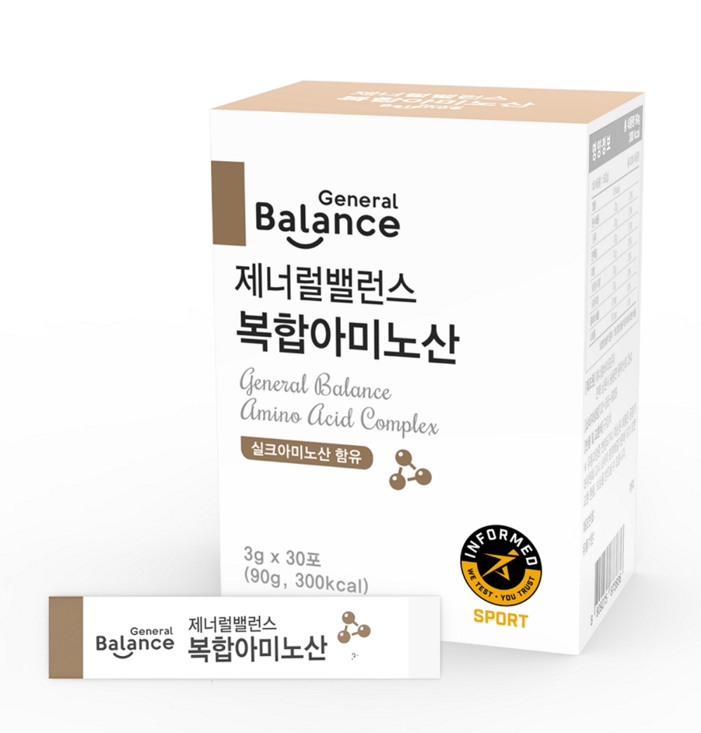 지쿱 ‘제너럴 밸런스 복합아미노산’, 글로벌 안티 도핑 인증 획득