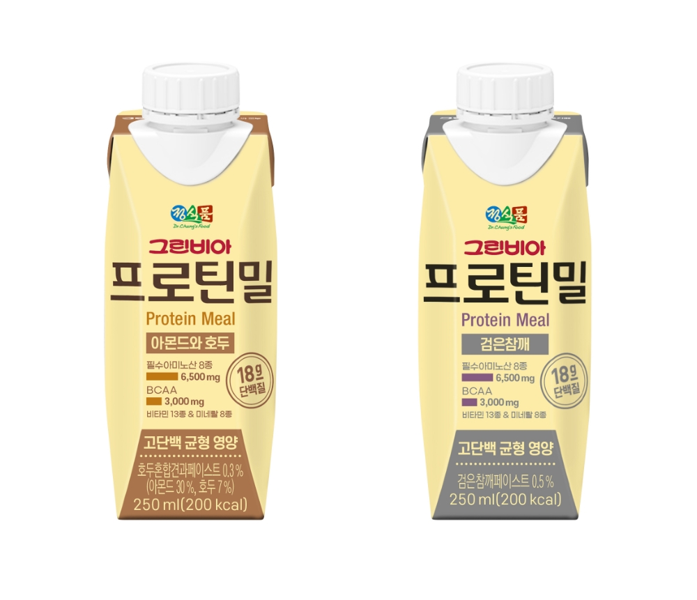 정식품 '그린비아 프로틴밀’ 2종 출시