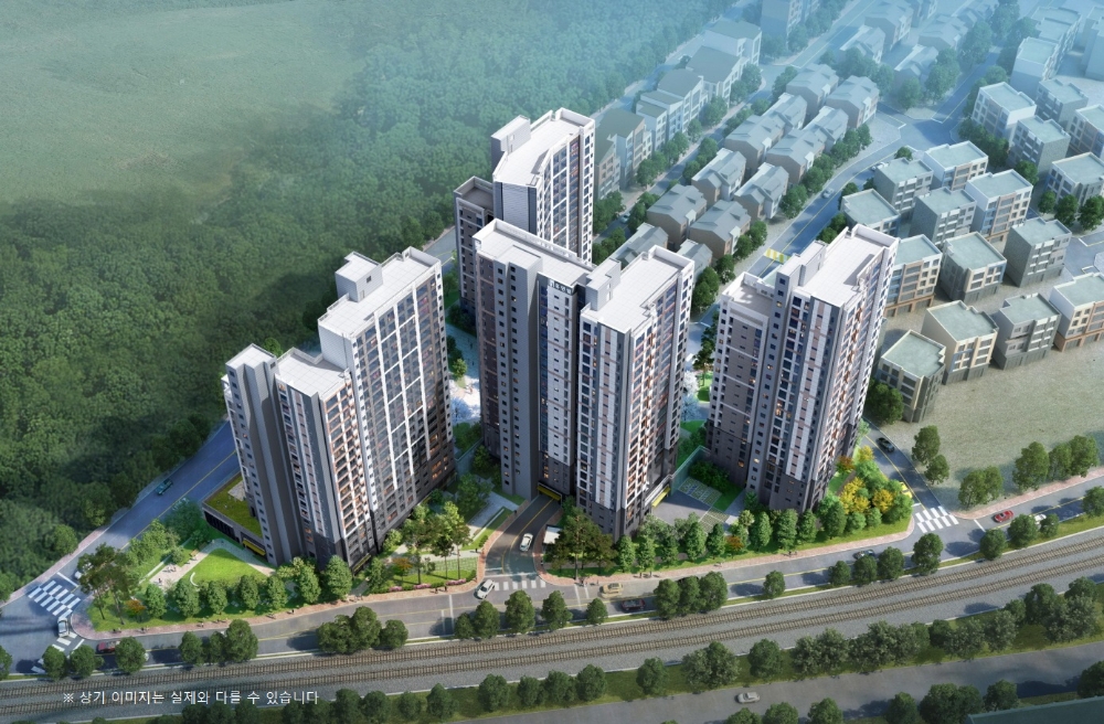 양평 휴먼빌 센트럴 시티 조감도.(사진=일신건영)