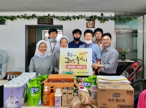 동서발전, 복지기관에 6차 리사이클링 물품 전달