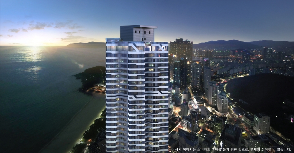 빌리브 패러그라프 해운대 조감도