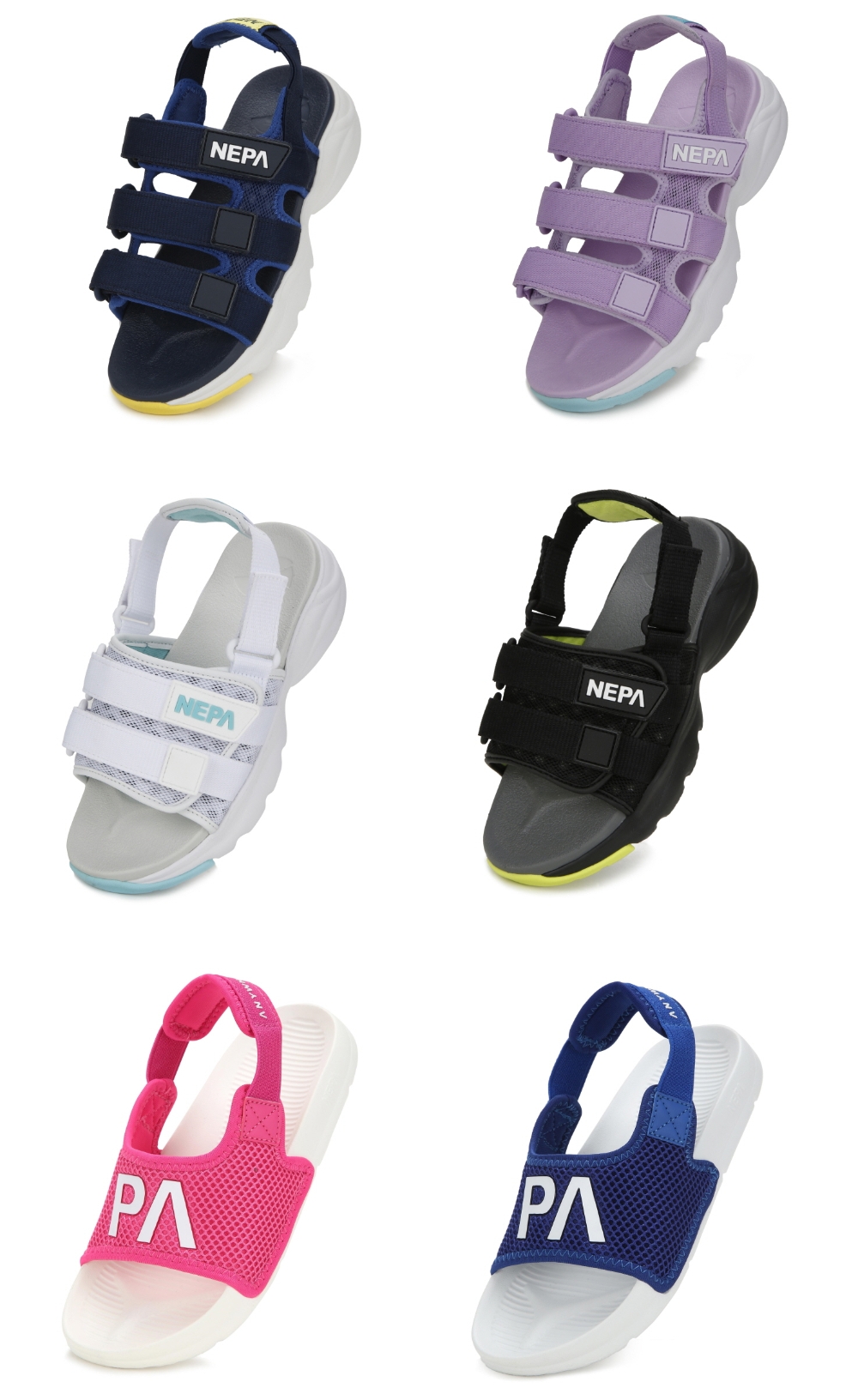 네파 키즈, 썸머 샌들 3종 출시