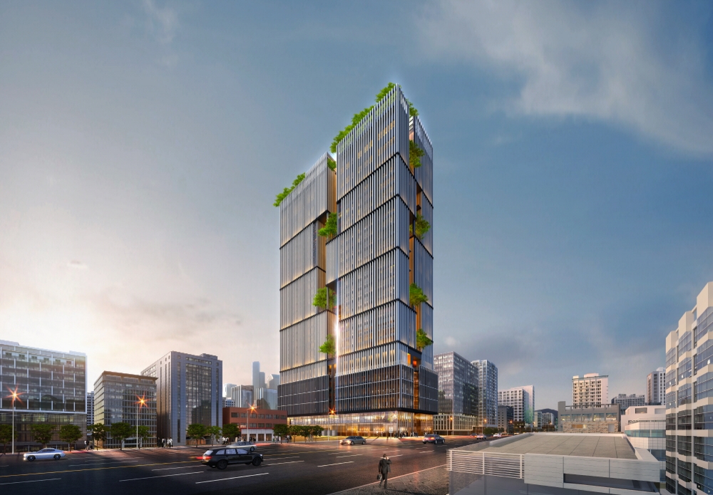 미라보 스위트 투시도.