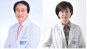 서울대병원 소아흉부외과 김웅한 교수(좌), 김이경 교수(우). 사진=서울대병원