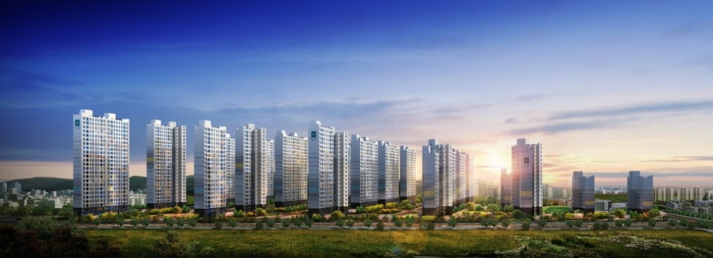 평택 화양 서희스타힐스 센트럴파크 투시도.(사진=서희건설)