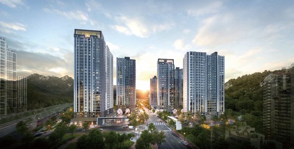 노원 롯데캐슬 시그니처 투시도.(사진=롯데건설)