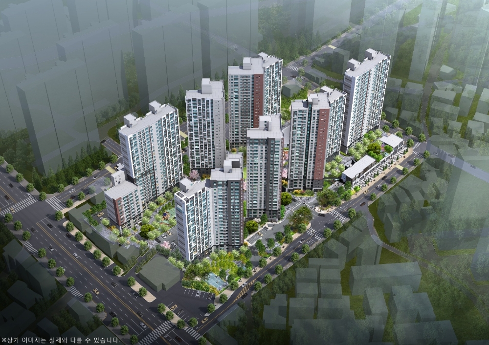 브라운스톤 부평 조감도