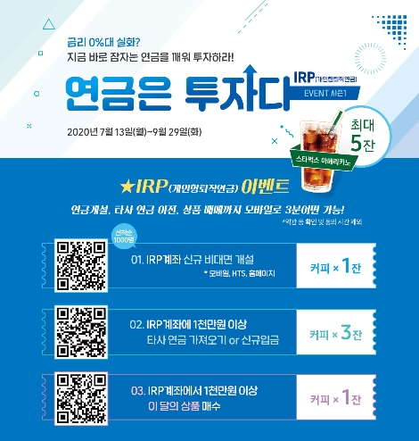 삼성증권이 실시하는 IRP 이벤트 안내 이미지. 사진=삼성증권