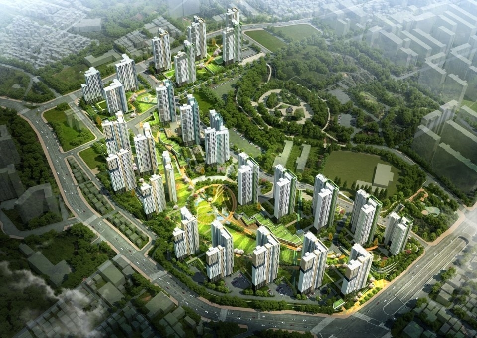 산성역 자이푸르지오 조감도.(사진=GS건설)