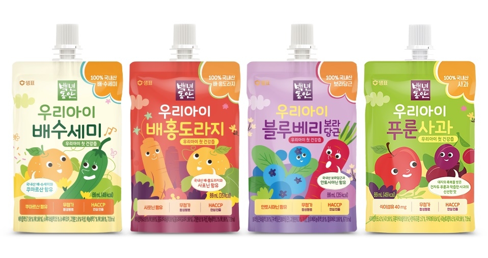 샘표, ‘백년동안 우리아이 푸룬사과’ 출시