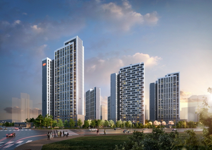 e편한세상 비전 센터포레 투시도.(사진=대림산업)