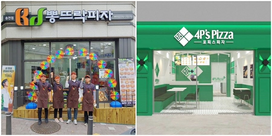 내 집 앞 피자전문점 아이템 전국 주요 지역 동네 분포도 높은 ‘뽕뜨락피자’