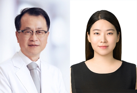윤영호 교수(좌), 심진아 박사(우). 사진=서울대병원
