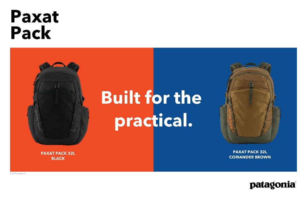 파타고니아, '팍사트 팩(Paxat Pack)' 출시