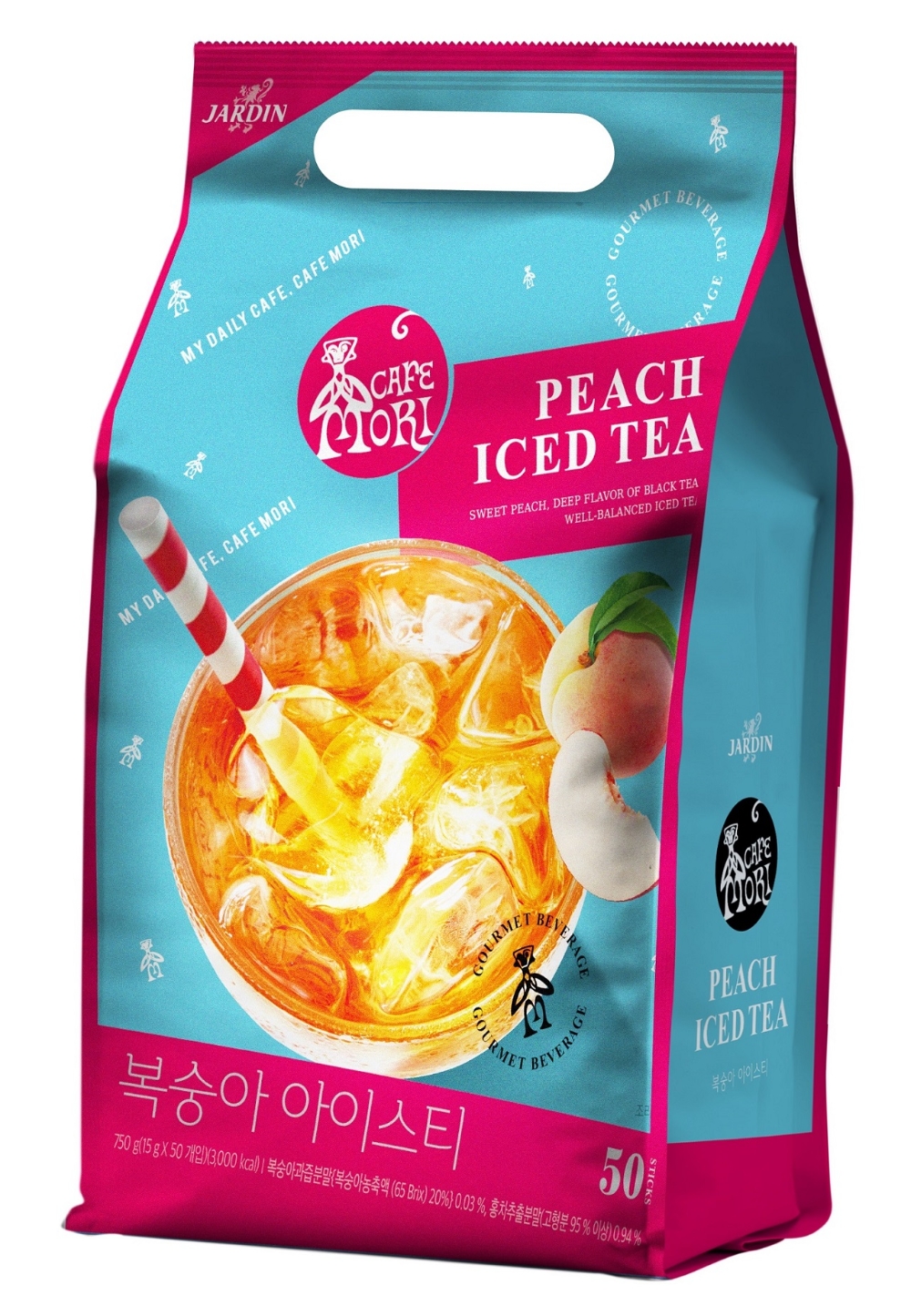 쟈뎅, 여름 겨냥 ‘까페모리 복숭아 아이스티’ 출시