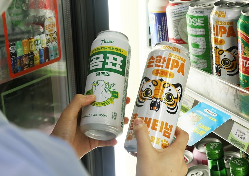 CU, 웹툰 콜라보 수제맥주 출시