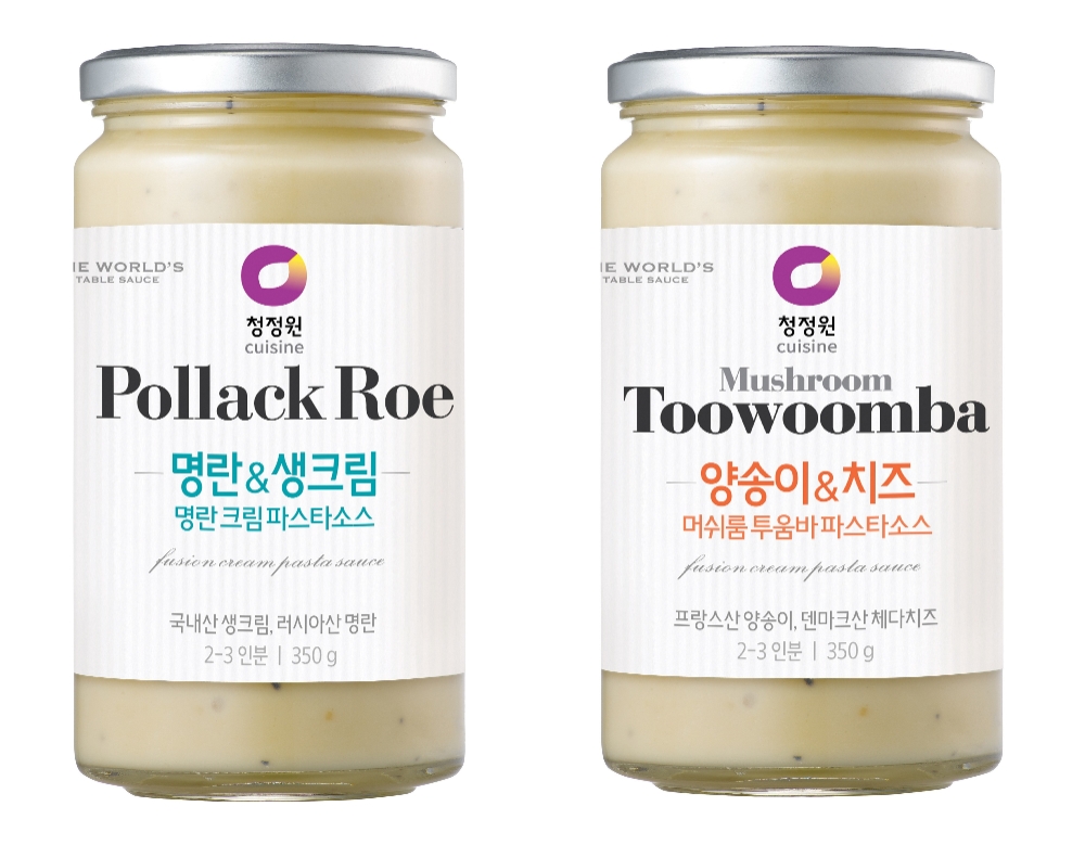대상 청정원, 크림 파스타소스 2종 출시