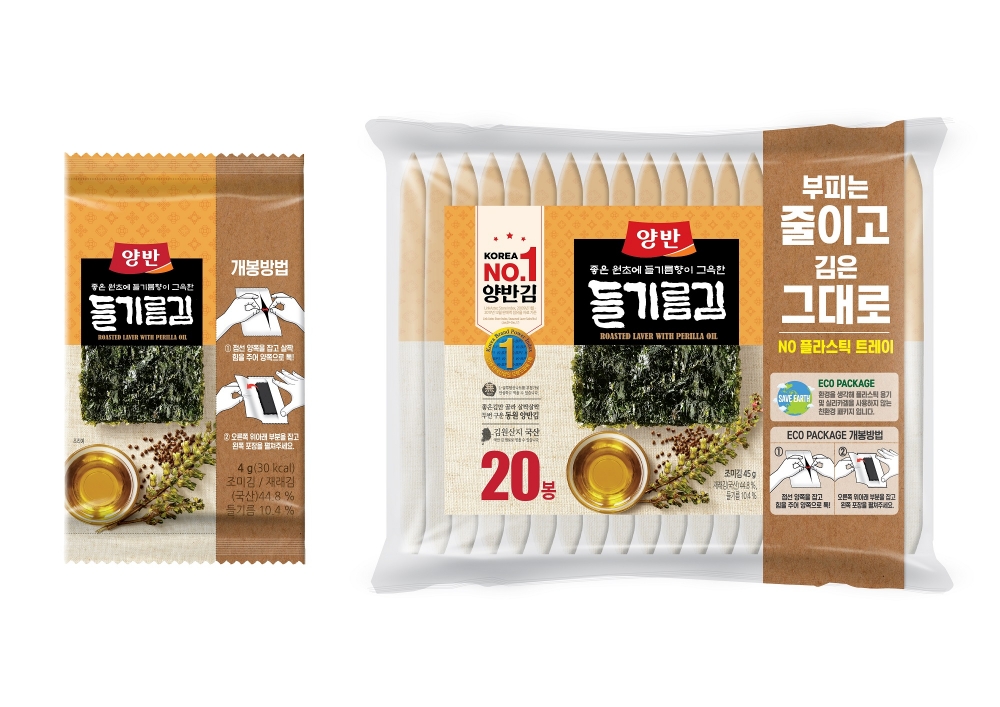 동원F&B ‘양반김 에코패키지’ 출시