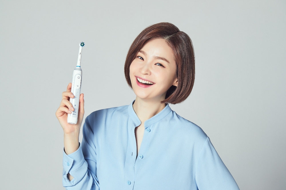 오랄비, 새로운 전동칫솔 모델에 전미도 선정