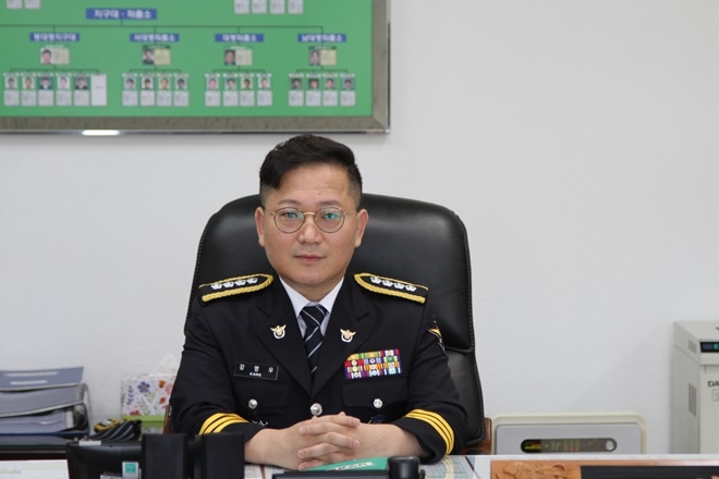 제 67대 강영우 대구남부경찰서장.(사진제공=대구남부서)